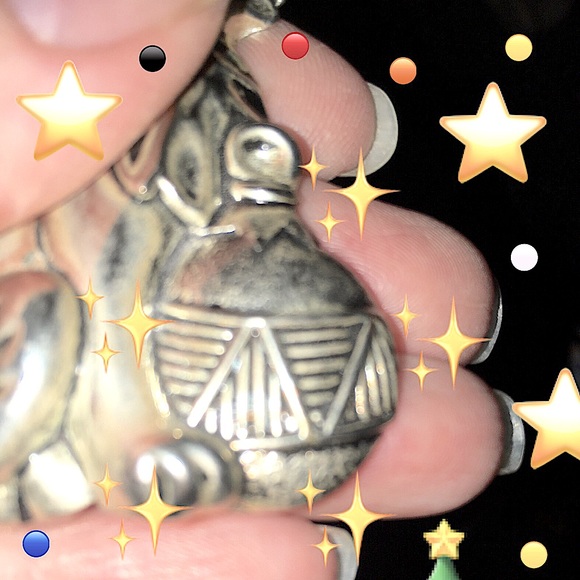 Gorham holiday kitty cat pendant/ Christmas ornament - Picture 7 of 16